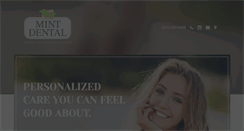 Desktop Screenshot of mintdentalnj.com